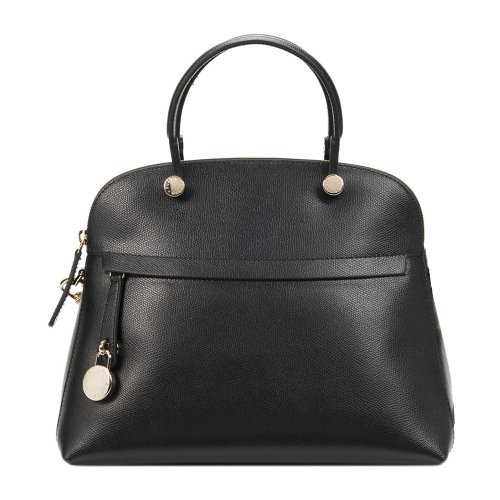 Furla/芙拉 Piper系列 女士手拎包挎包单肩包  黑色