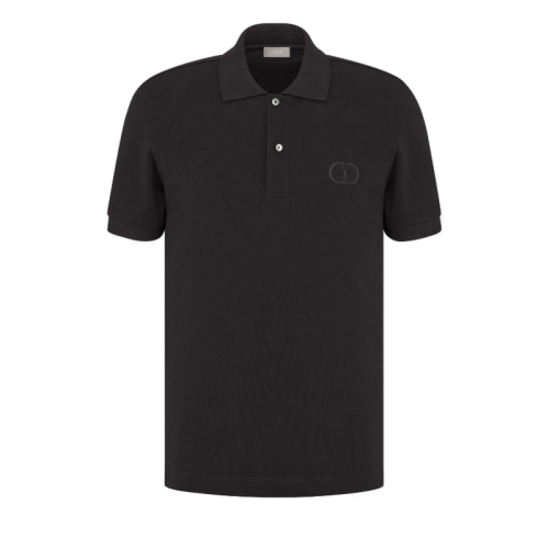 DIOR/迪奥  男士CD标志黑色短POLO 013J800A0373_C989
