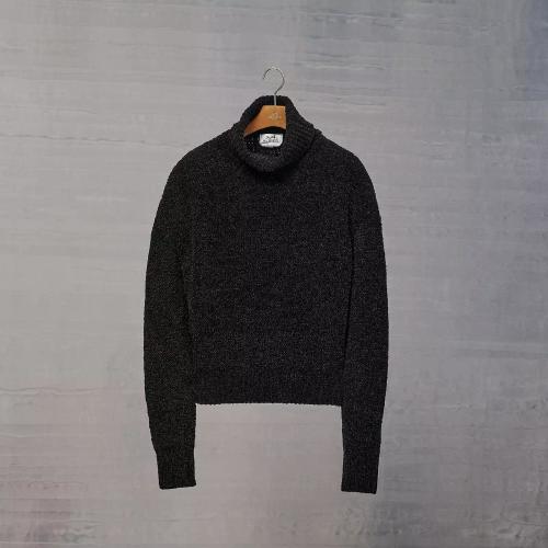  HERMES爱马仕 22年秋冬 男士 长袖衬衫 Pull col roule ??chenille de soie?? H267305HA02