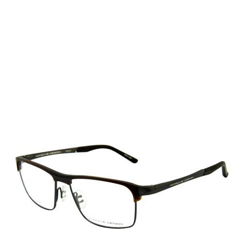 PORSCHE/保时捷 时尚 休闲 绅士 方形 大框 男款 光学镜架 3色可选 近视 全框 眼镜框 眼镜架 眼镜 P8343 57mm PORSCHE 保时捷