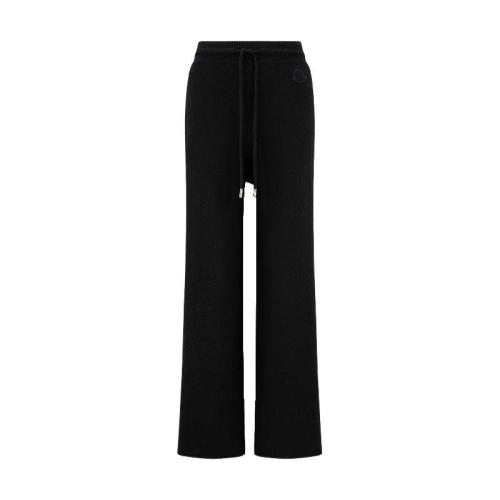  MONCLER蒙可蒙克莱 22年秋冬 女士 休闲裤 Cashmere Blend Trackpants H20939L00004M2079999