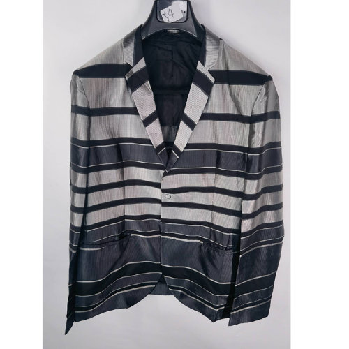 Emporio Armani/安普里奥阿玛尼条纹男士西服上衣  R1G400R1327011 瑕疵折扣