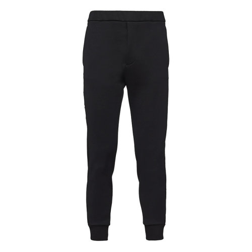 PRADA/普拉达 秋冬 男士黑色尼龙细节装饰修身版型棉质长裤UJP180_1YFJ_F0806_S_212