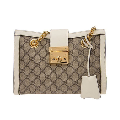 GUCCI/古驰 Padlock系列 GG女包单肩手提包 小号 ?498156KHNKG9761
