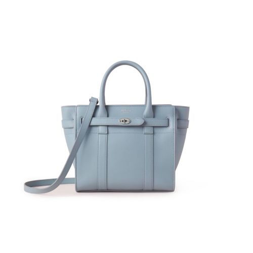 Mulberry/玛百莉 Bayswater 牛皮革迷你拉链手提包