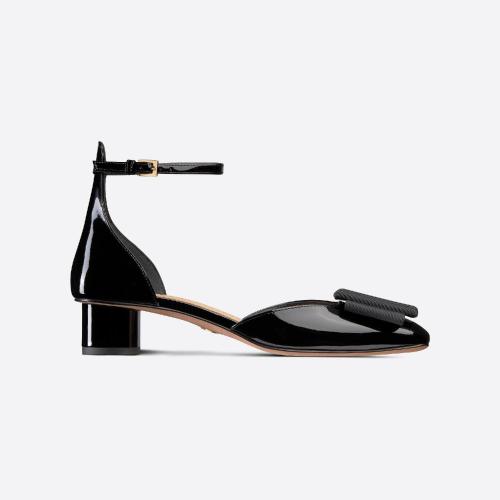 DIOR迪奥 22年秋冬 女士 中跟鞋 Ballerine Dior Idylle KCB777PGO_S900