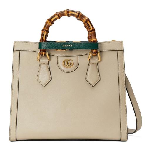  GUCCI古驰 22年秋冬 女士 Gucci Diana竹节小号托特包 660195 17QET 9690