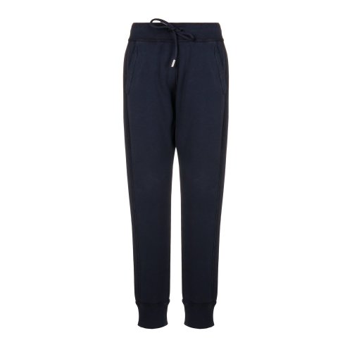 【秒发】Dsquared2/D二次方 系带 黑色 收脚 休闲 经典款 纯色 LOGO 女士 运动裤