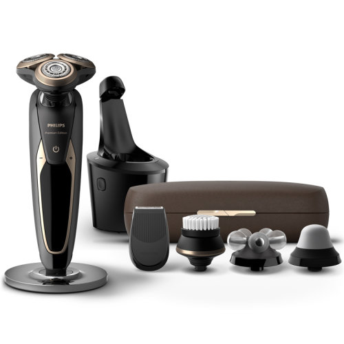 Philips/飞利浦 电动剃须刀刮胡刀荷兰进口经典9系 1小时快充 【礼盒版荣耀登场】