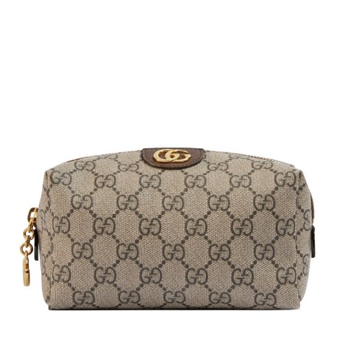 GUCCI/古驰 Ophidia女士米色双G帆布大号化妆包 ?548393 K5I5G 8358