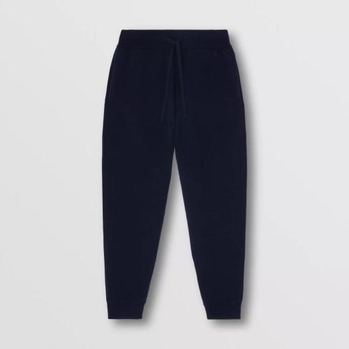  BURBERRY 22年秋冬 男士 羊绒混纺慢跑裤 80609091