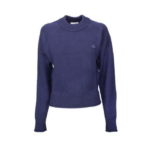  KENZO/高田贤三 女士蓝色时尚休闲针织衫/毛衫 FB62PU6313TB79 PLFSX