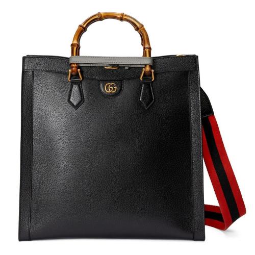  GUCCI古驰 22年秋冬 男士 Gucci Diana竹节大号托特包 703218 1T57T 1058