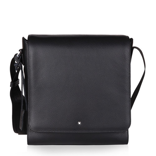 MontBlanc/万宝龙 大班系列 男士软皮粒纹黑色单肩包斜挎包休闲公文包男包