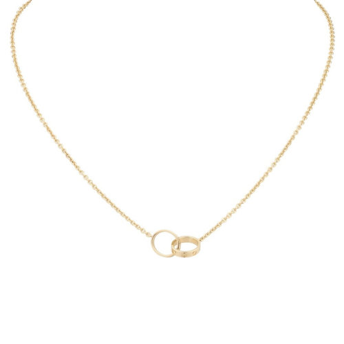 CARTIER/卡地亚 经典LOVE项链 18K黄金项链? B7212400