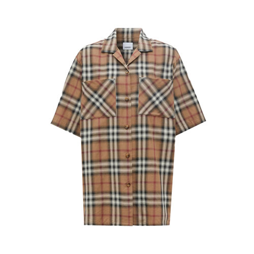 Burberry博柏利  渐变色女士格纹衬衫   男士也能穿