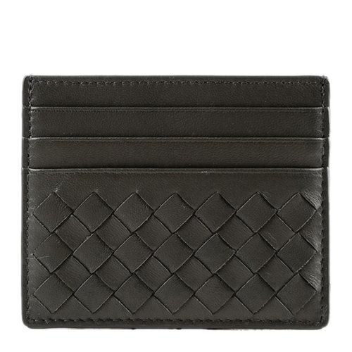 Bottega Veneta/葆蝶家 女士纯色小羊皮经典编织款钱夹钱包卡夹卡包女包 162150-V001N 多色可选