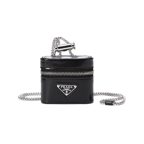 PRADA/普拉达【22年新款】 女士皮革颈部挂包耳机包 1NR009 ZO6