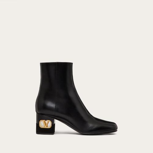 VALENTINO华伦天奴 22年秋冬 女士 短靴 BOTTINES VALENTINO GARA_VANI HERITAGE EN CUIR DE V