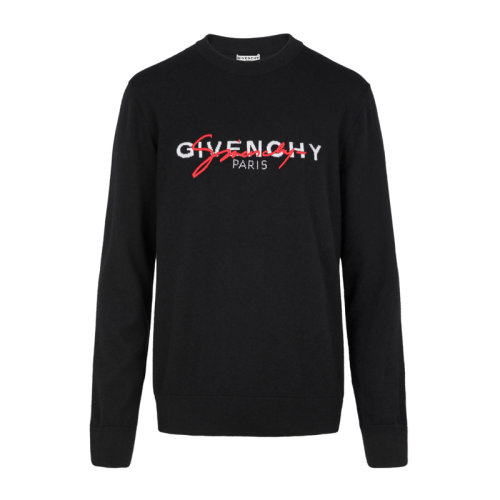 Givenchy/纪梵希 男装 服饰 棉简约印花图案圆领经典logo男卫衣 BM90B1404X009