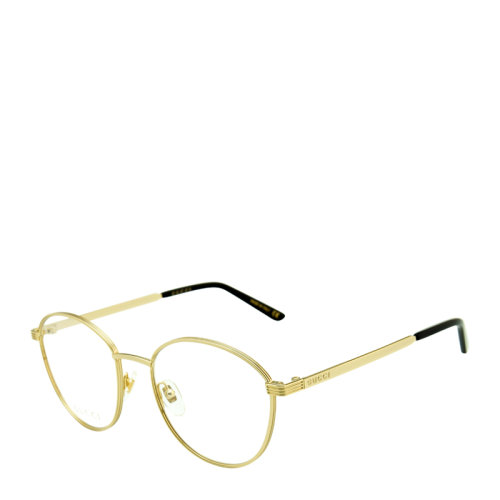 GUCCI/古驰 简约 复古 合金 圆形 全框 轻架 男女款 光学镜架 近视 眼镜框 眼镜架 GG0806O 53mm GUCCI 古驰