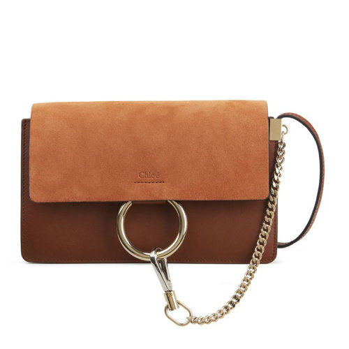 CHLOE/克洛伊 FAYE系列 女士小牛皮时尚单肩斜挎包