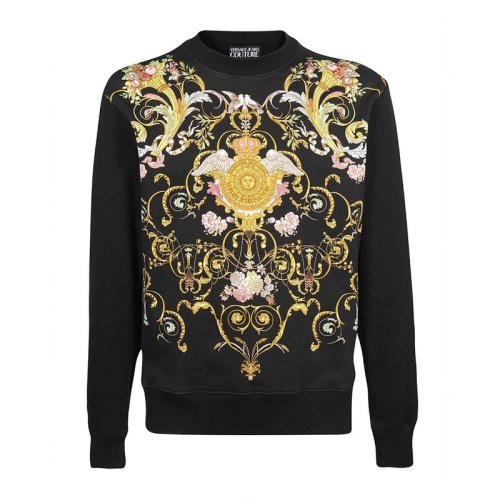  VERSACE JEANS COUTURE 男士印花棉质卫衣 B7GWA7F4 13988 899 PLFSX