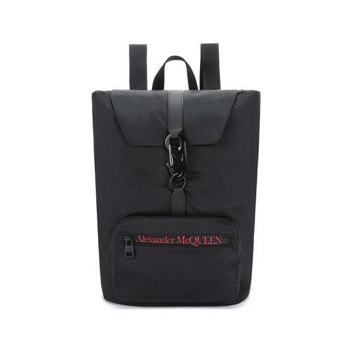 Alexander McQueen/亚历山大麦昆  男士织物手提双肩包 601374 HV2BK