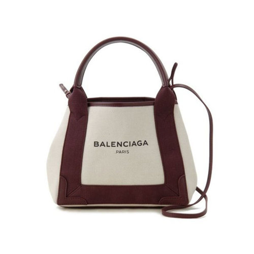 Balenciaga/巴黎世家 女士 米棕色帆布单肩包手提包 3903462HH3N9262 HJH0015X