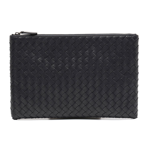 Bottega Veneta/葆蝶家 黑色其它材质时尚编织女士手拿包手包 522429V001N4