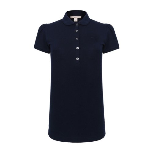  BURBERRY/博柏利 女士藏蓝色棉质短袖POLO衫 3847129 PLFSX