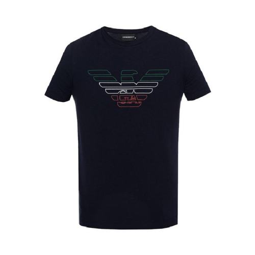  Emporio Armani/安普里奥阿玛尼 男士蓝色棉质短袖T恤 3Z1T90-1J11Z-0922 PLFSX