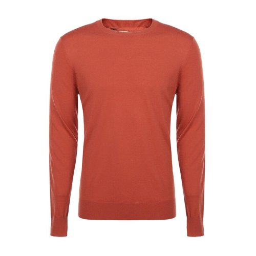 BURBERRY/博柏利 男士砖红色羊绒针织衫/毛衣 4056341 PLFSX