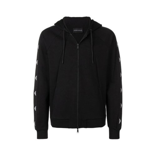  Emporio Armani/安普里奥阿玛尼 男士黑色粘胶纤维卫衣 3G1M66 J13Z 0999 PLFSX