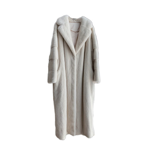 GeleiStory/GeleiStory新款进口天鹅绒貂皮大衣整貂超长款过膝水貂皮草女士外套＞女士皮草