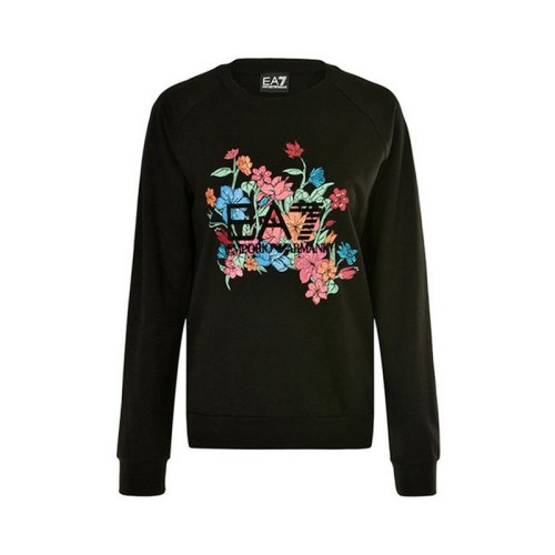  Emporio Armani/安普里奥阿玛尼 女士黑色棉质长袖T恤 3ZTM76 J23Z 1200 PLFSX