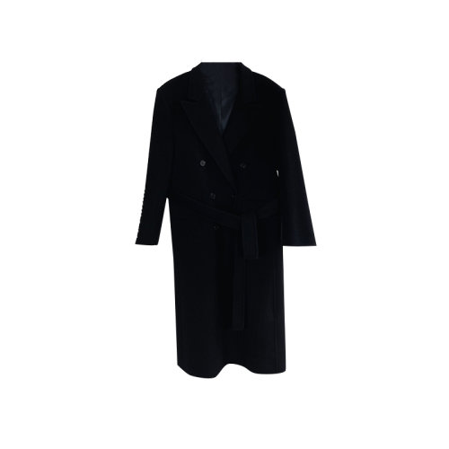 GeleiStory/GeleiStory2022气质欧美风双面呢羊毛大衣女西装领长款羊毛外套女士大衣