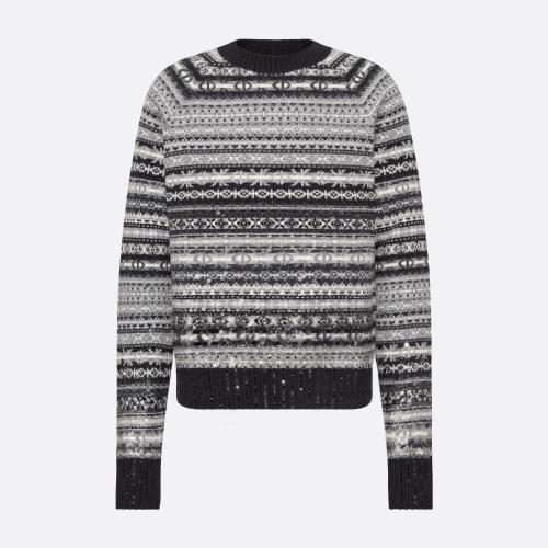  DIOR迪奥 22年秋冬 男士 针织衫 针织衫 293M637BT382_C988