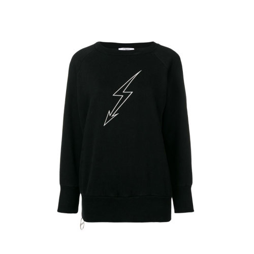 Givenchy/纪梵希 女士黑色棉质卫衣 BW704P3Z0V-001