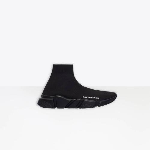 BALENCIAGA巴黎世家 22年秋冬 女士 休闲运动鞋 Women%27s Speed Recycled Sneaker in BLACK 587 预定商品1-3周发货