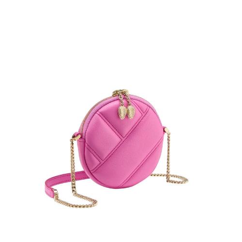  BVLGARI宝格丽 22年秋冬 女士 手提包 SERPENTI CABOCHON POCHETTE EN CUIR 292256292256
