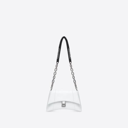  BALENCIAGA巴黎世家 22年春夏 女士 单肩包 DOWNTOWN小号链带单肩包 6890581I7BY9060