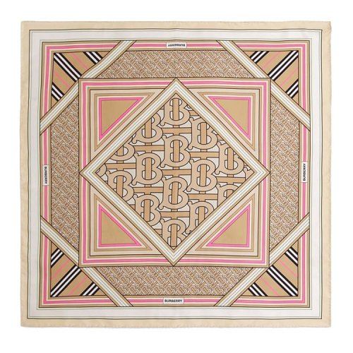BURBERRY/博柏利 蒙太奇印花丝质方巾 80560421