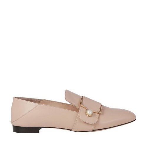  BALLY/巴利 女士粉色时尚休闲平跟单鞋 6225920 PLXSX