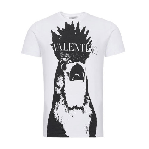 Valentino/华伦天奴男士 男士短袖T恤 棉质圆领短袖T恤 RV3MG00P GGQ