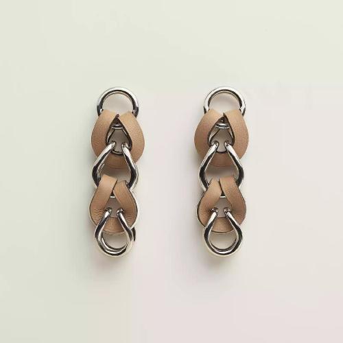 HERMES爱马仕 22年秋冬 女士 耳环 Boucles d%26s;oreilles longues Virevolte H010636CKAB