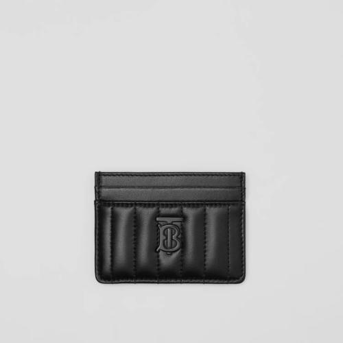  BURBERRY 22年秋冬 女士 Lola – 绗缝皮革萝纳卡片夹 80648271