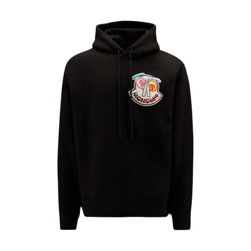  MONCLER蒙可蒙克莱 22年秋冬 男士 长袖T恤 Logo Hoodie H20928G00006809KX999