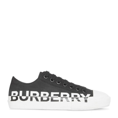 BURBERRY/博柏利 女士黑色棉质休闲运动鞋 8015795