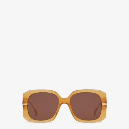  FENDI芬迪 22年秋冬 女士 太阳眼镜 Fendigraphy FOL037V1RF1ISQ